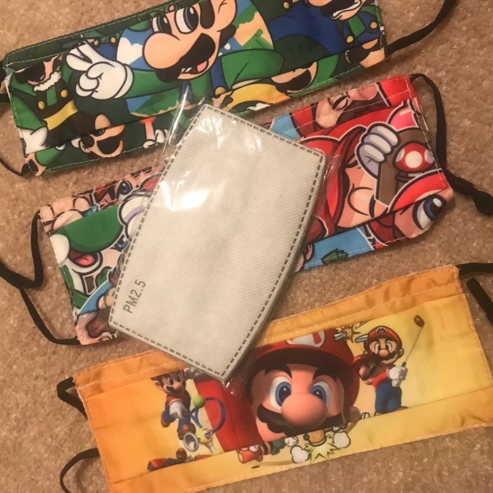 Mario Brothers Masks